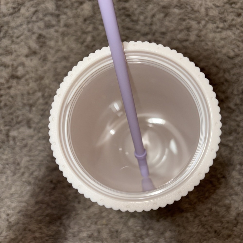 New Starbucks 2023 Spring‎ White Mermaid Cold Cup Grande Tumbler 24oz - Picture 4 of 5